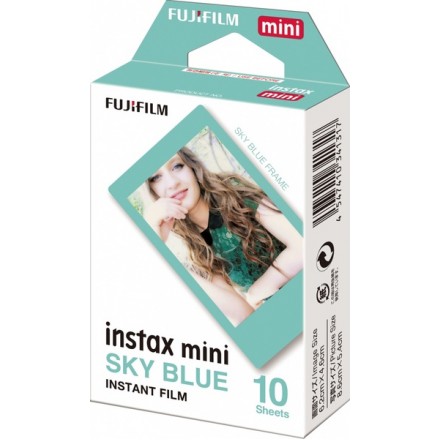 Фотобумага Fujifilm INSTAX MINI BLUE FRAME (54х86мм 10шт)